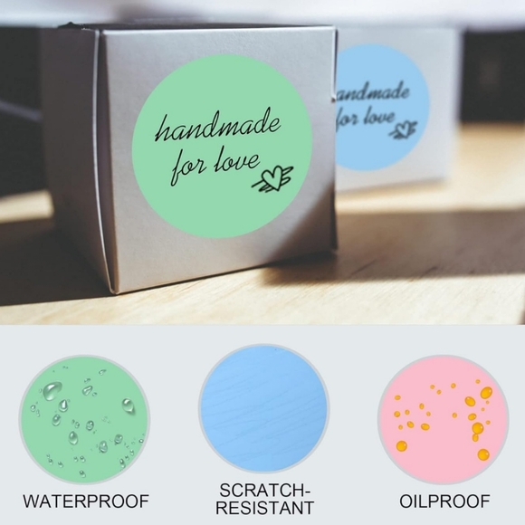 BUY NOW! 100 Thermal Stickers Available in Different Colors  2"Round QRCODE - Picture 8 of 16